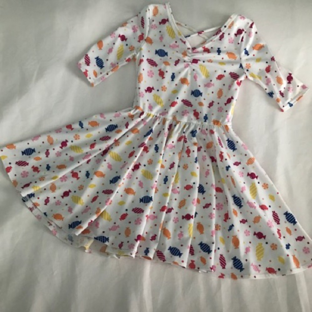Dot Dot Smile Candy Ballerina Dress—Size 5/6